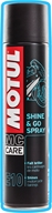 MOTUL SHINE & GO E10 SPRAY  400 ML (műanyag ápoló)