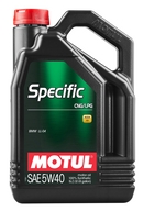 MOTUL SPECIFIC CNG/LPG 5W40 5L